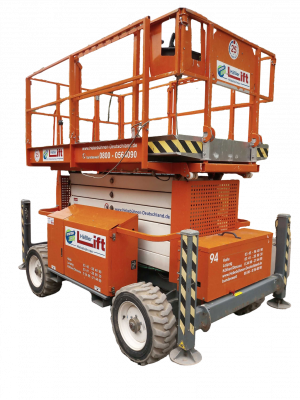 14m Scheren-Arbeitsbühne -Hybrid-<br><br>SYSTEMLIFT SB140H RT<br><br>