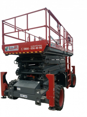 18m Scheren-Arbeitsbühne -Diesel- <br><br>SYSTEMLIFT SB180 RT<br><br>