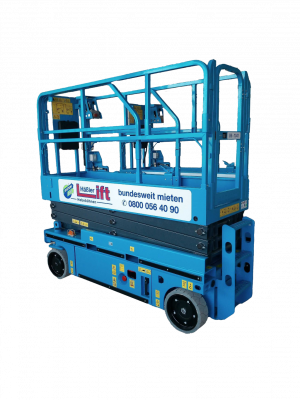8,30m Scheren-Arbeitsbühne -Elektro- <br><br>SYSTEMLIFT SB83<br><br>