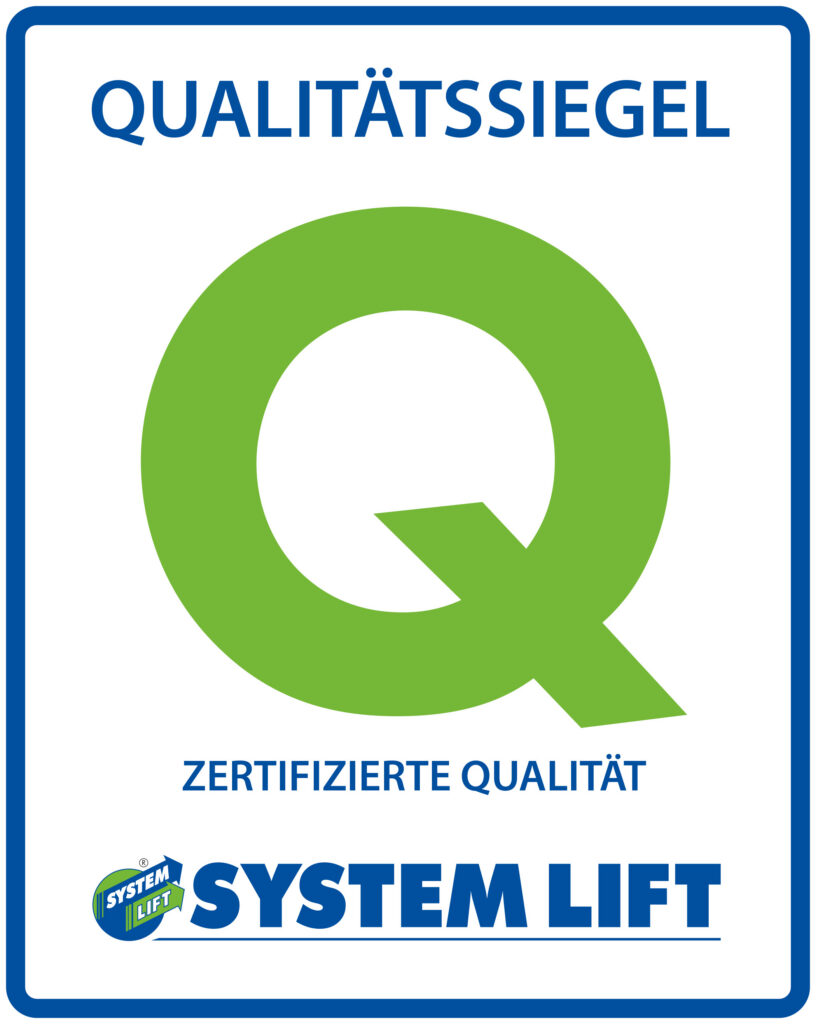 Qualitaetssiegel SYSTEMLIFT